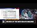 Nagulo ang pagdinig ng senado sa New Senate Building matapos magsagupaan sina Binay at Cayetano