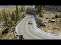 Quick downhill run on the pass of Automation Test Track - BeamNG.Drive