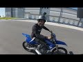 HE WENT DOWN ON HIS KTM SUPERMOTO!
