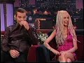 Cristina Aguilera and Ricky Martin on Leno - 6/01/01