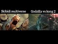 Skibidi Toilet Multiverse 37 Godzilla vs Kong Reference Comparison