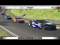 Iracing , Nascar Mustang , Cannot match elite ai ,, ended badly
