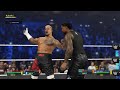 Jey Uso & Jimmy Uso Vs Solo Sikoa & Tama Tonga - Tag Team Match | SmackDown | WWE 2k24