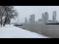Rotterdam snowstorm Darcy, February 7th 2021.