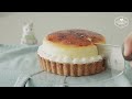 Souffle Cheesecake Tart Recipe | Creme brulee Cake