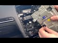 Volkswagen Golf MK7.5 Stereo/Entertainment unit removal