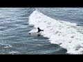 Surfers Surfing Capitola CA