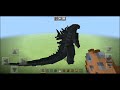 Godzilla vs Kong in Minecraft PE