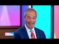Reform Uk Leader Nigel Farage Responds to Today's Shocking Headlines | Loose Women