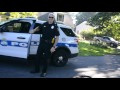 Local Police Officer visits 4 yr old friend and they exchange gifts from the heart