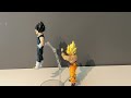 Medium Goku vs Vegeta fight