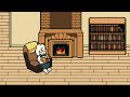 Undertale OST - Home + Fireplace Sounds (1 Hour)