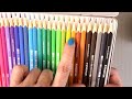 STAEDTLER ERGOSOFT COLORED PENCILS  | Review, Full Swatching, & Blend Test