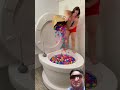 surprise #pool #poolparty #swimming #funny #youtubeshorts #shortsfeed