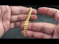 Men's 22K Gold Bracelet Making | How Gold Bracelet is Made | Jewelry Crafting