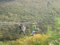 Hunter Mountain zipline tour - headwind rescue.AVI