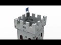 Lego MOC - Crusader's Castle - Digital Speed Build