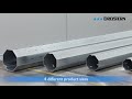 DREISTERN rollforming line for Roll-up Shutter Shafts // Profilieranlage für Wickelwellen