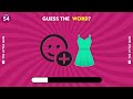 Guess the WORD by Emojis | Can You Guess The Word by emoji | Emoji Quiz | The Little Quiz