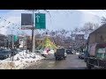 Tehran Driving Vlog - Winter Driving in Tehran in 4k, February 2023 Fasham city tour