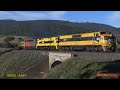 Australian streamliner diesel locomotives GM27 & S302 working with T363 & 44204 - west - August 2014