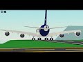 Lufthansa A380 lands at Boltic Airfield