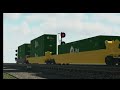 Chasing a NS Intermodal with a PRLX Warbonnet SD75M in Southline District!
