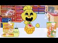 Inside Out 2 - Fear Convenience Store Purple Food Mukbang Animation | ASMR Mukbang