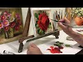 RED ROSE / ACRYLIC PAINTING STEP BY STEP