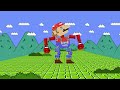 MARIO ROBOT BATTLE: Mario Robot vs Peach Robot Growing Up Evolution | ADN MARIO GAME