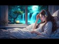 Healing Sleep &  Stress Relief and depression - with Peaceful Piano Music & Soft Rain Sound