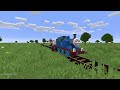 JJ and Mikey help Thomas the Train CHALLENGE in Minecraft / Maizen Minecraft