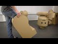 How to Make GIANT Lego Man Costume from Cardboard