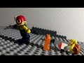 Anime fight test (Lego anime stop motion animation)