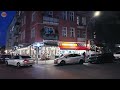 Twilight in Berlin 🌙 A Friday evening walk in Friedrichshain | Berlin Night Walk | 4K