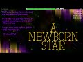 A newborn star 52-100 Progress #2