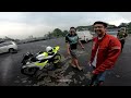 BENSIN VS LISTRIK KENCENG MANA? || CBR250RR VS GSX LISTRIK ft @DenDimas@thejakartaroads