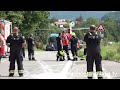 🆘  FRONTALCRASH DURCH KLEINBUS - 4 SCHWERVERLETZTE  🆘 | 🚒  Rettung durch Feuerwehr  🚒