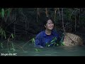 Harvesting bamboo shoots & Sharing watermelon for poor children | Single Mother 17 Years Old