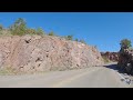 Driving on Monument Road in Grand Junction, Colorado