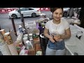 The most popular beautiful coffee lady in bangkok | thai food