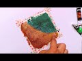 4 Easy painting for beginners, step by step, easy poster colour painting ideas, ASMR