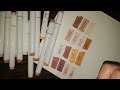 Ohuhu Unboxing and Color Swatch