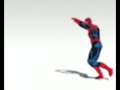 Low res spiderman dancing to is it cold outside