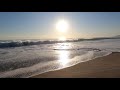 ASMR 🎧 Zuma Beach, Malibu ⛱ 4K Sunset Beach Walk 📽 3D Binaural Ocean Waves for relaxing, sleeping