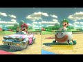 Mario Kart 8 Deluxe - Local Coop Mario Brothers Gameplay 150cc [4K 60FPS]