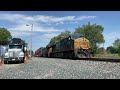 Dawn to Dusk Railfanning at Fostoria, OH 6/13/24