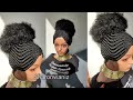 UPDO AFRO BRAIDED WIG COLOUR BLACK  Braided wig Beginner Friendly -No Frontal ft Sharonwanizwigs