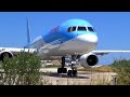 Thomson Boeing 757-200 - 2 SPECTACULAR TAKEOFFS from SKIATHOS - ATC Comms - JSI Planespotting!