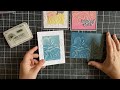 Embossing folder fun!